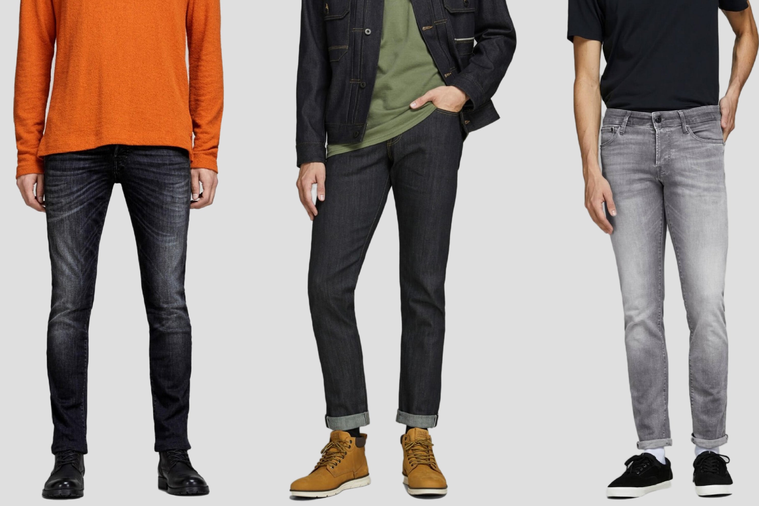 Opnå det fedeste look med Glenn jeans fra Jack & Jones