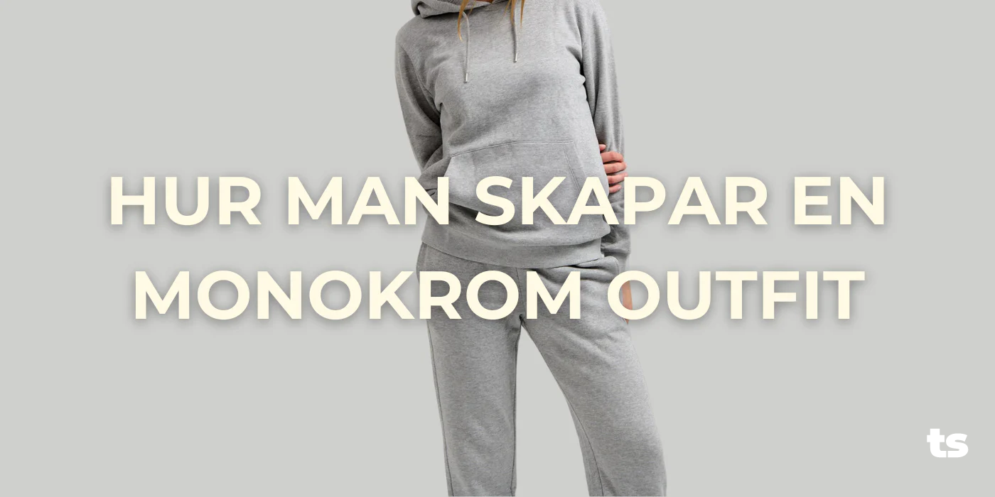 Hur man skapar en monokrom outfit