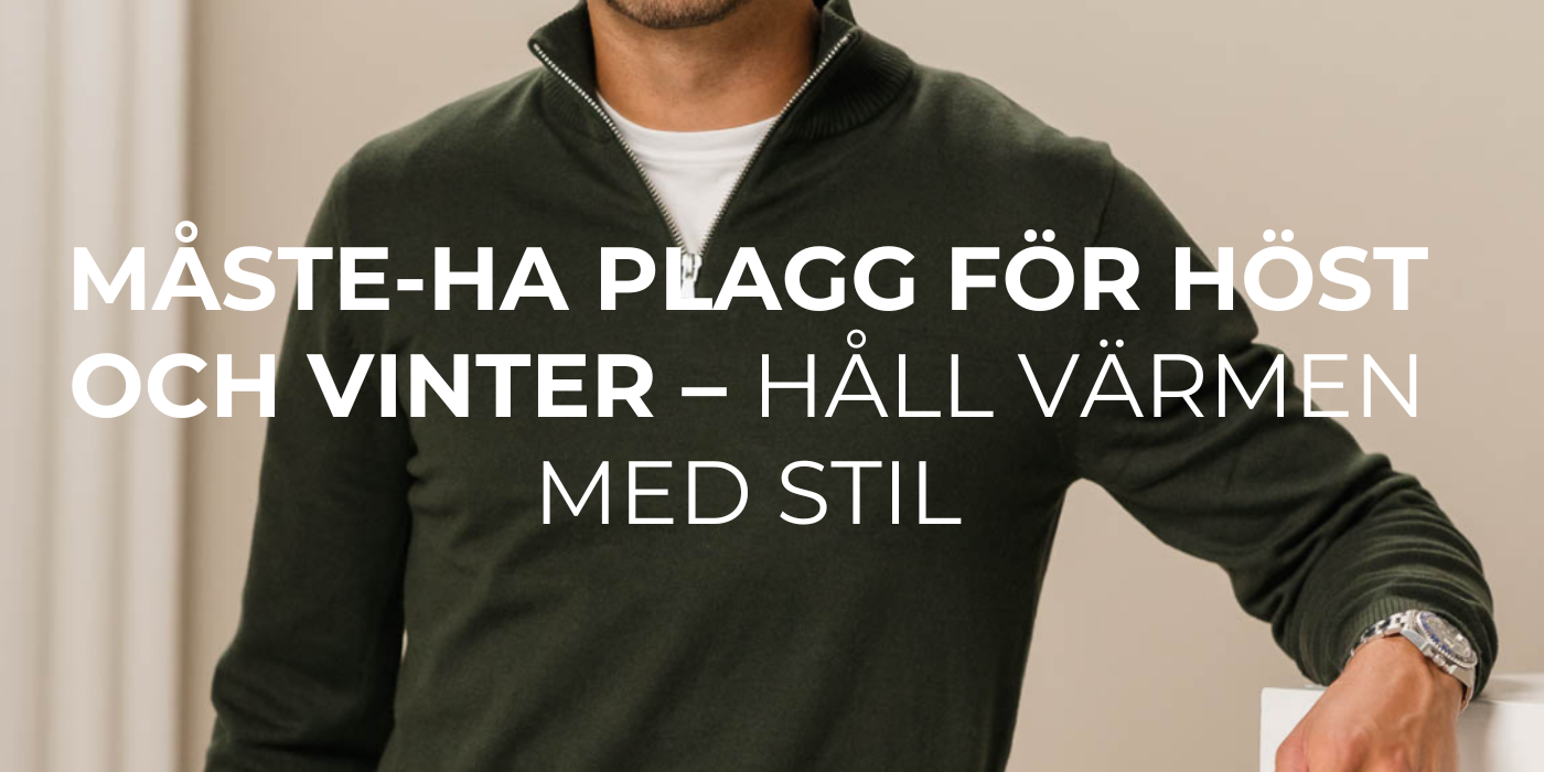 Måste-Ha Plagg för Höst och Vinter – Håll Värmen med Stil