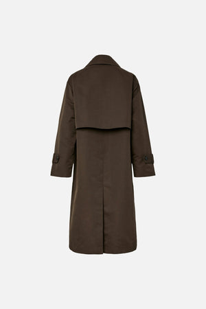 Agnes Trenchcoat med Knytskärp - Delicioso