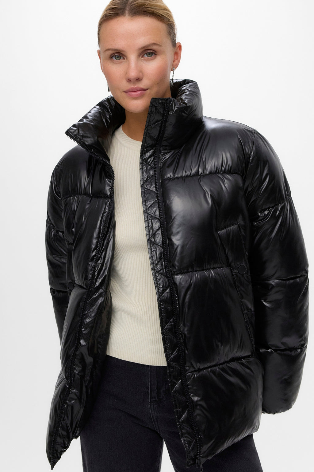 Sabrina Kort Jacka - Svart