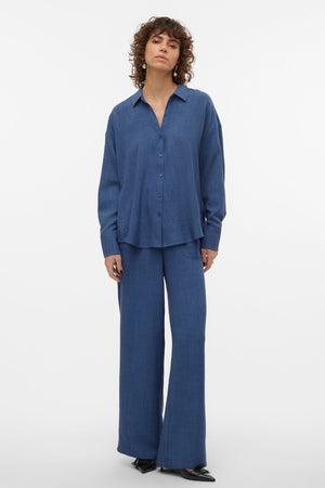 Melaney Queeny Skjorta - Navy Blazer