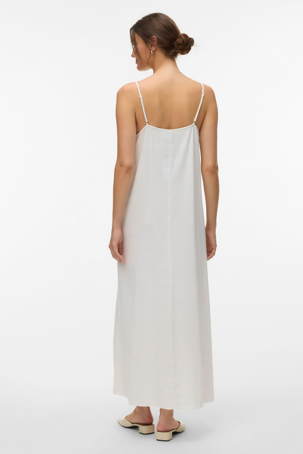 Mymilo Singlet Ankle Dress - Snow White