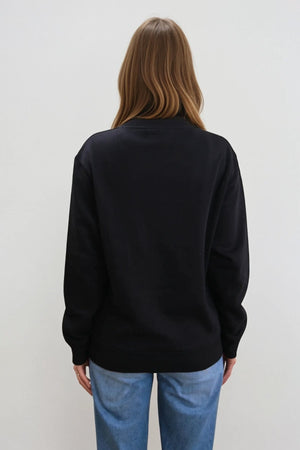 Essentiell Crewneck - Svart