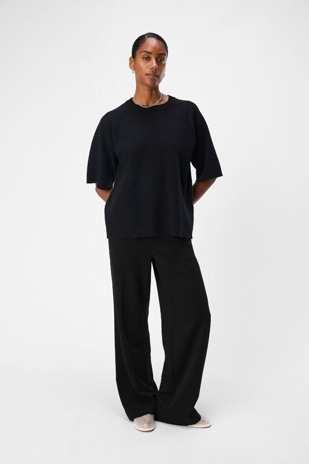 Reynard 2/4 Knit Pullover - Svart