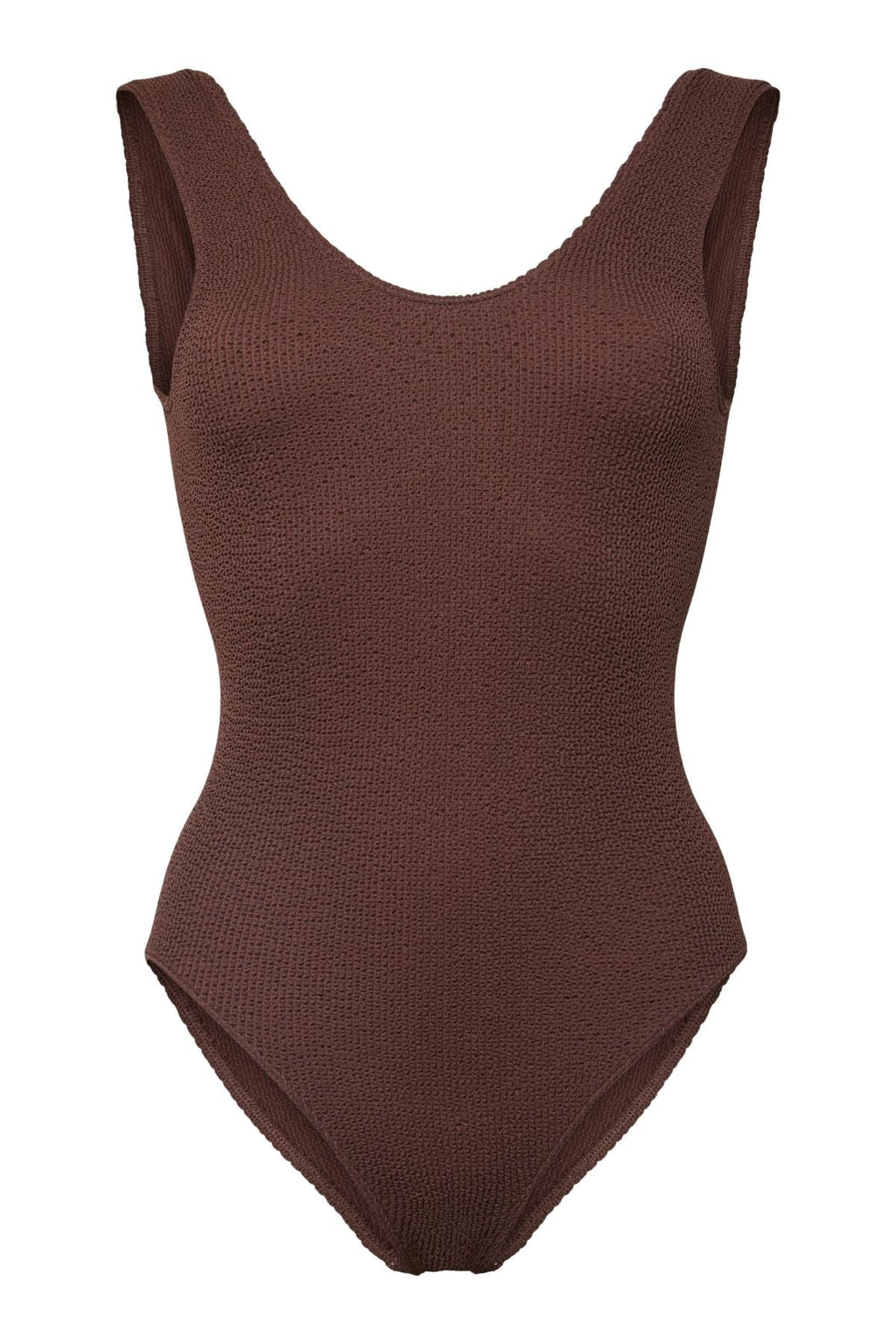 Kenna Crepe Baddräkt - Deep Mahogany