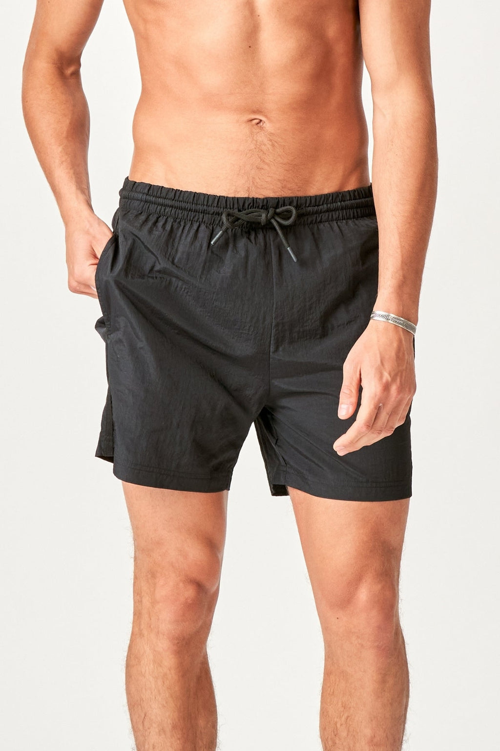 Premium Badshorts - Svart
