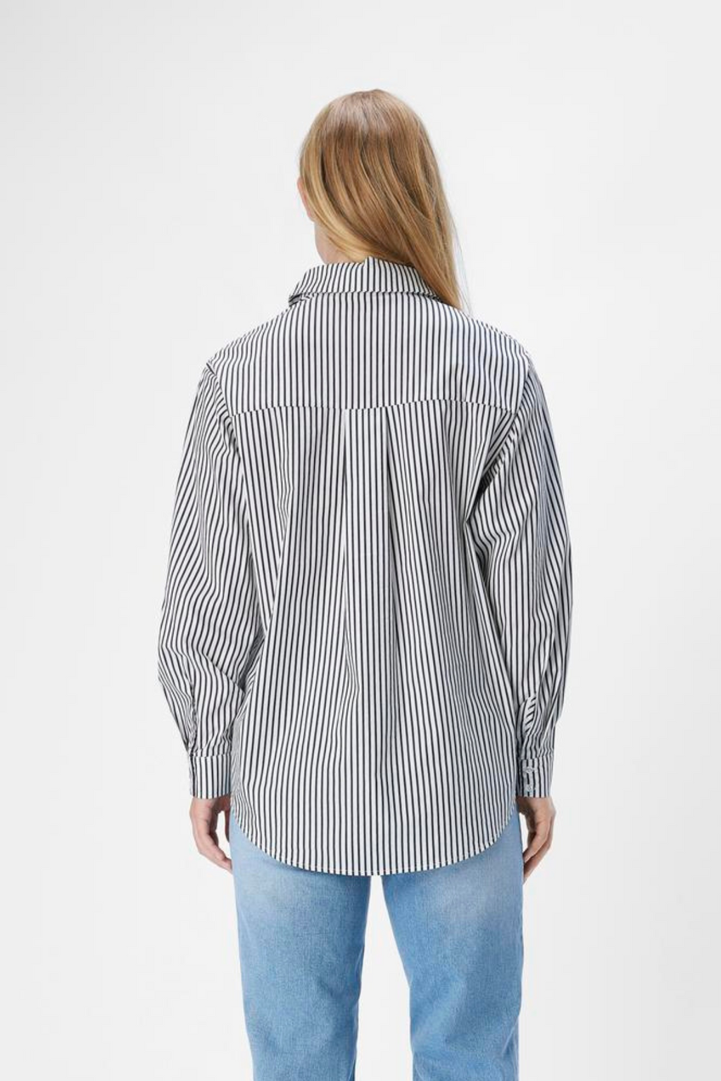 Tutta LO L/S Skjorta - Svart/Vit