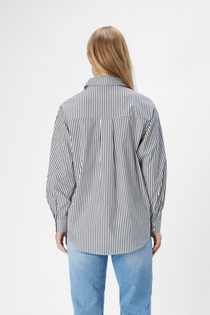 Tutta LO L/S Skjorta - Svart/Vit