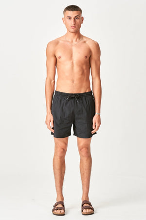 Premium Badshorts - Svart