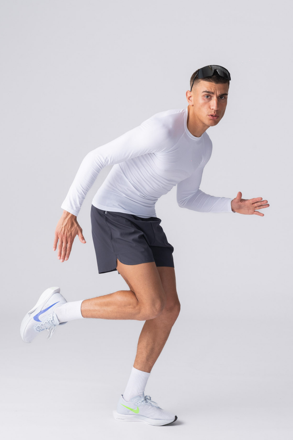 Prime Långärmad T-shirt - Vit