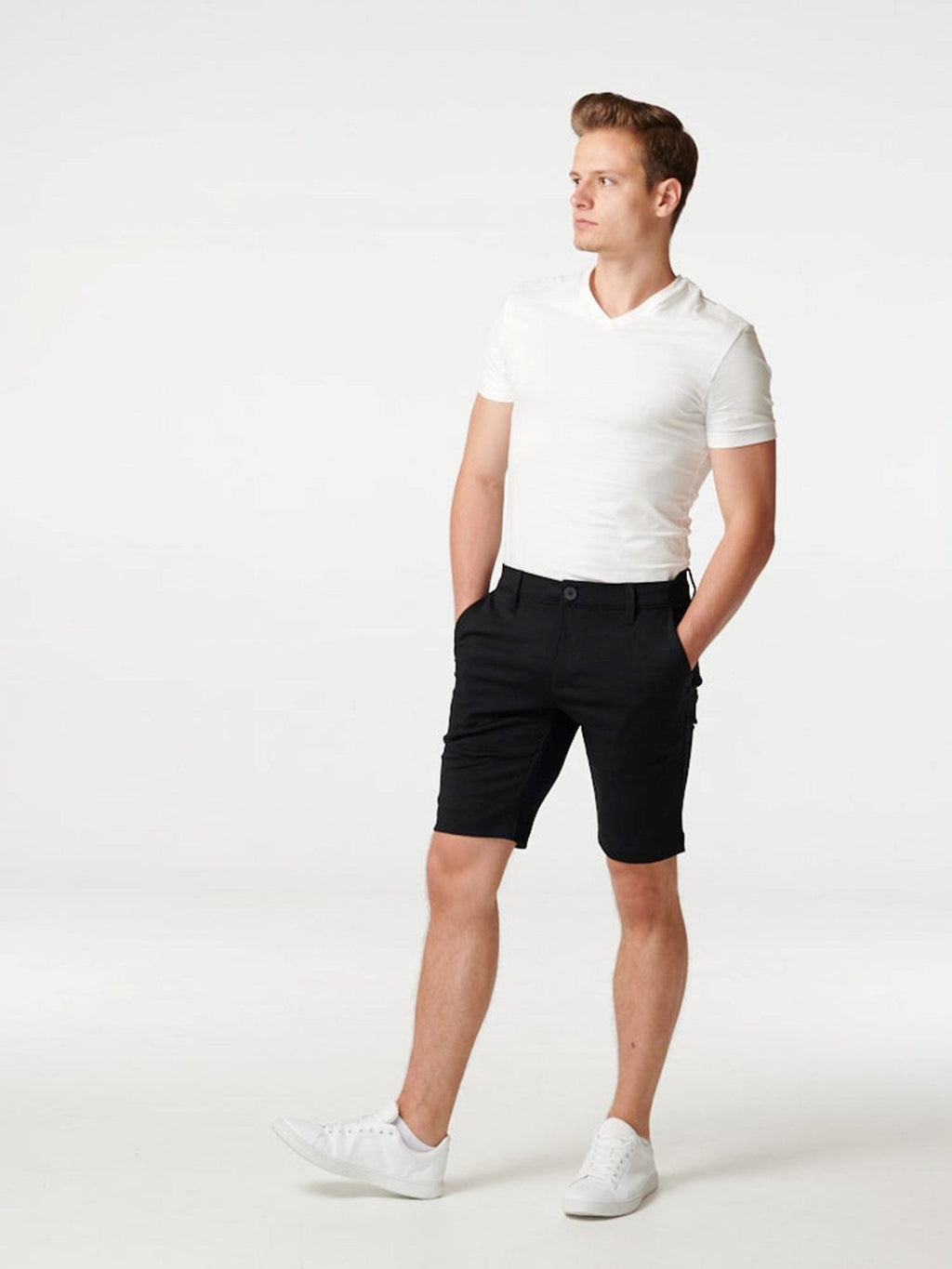 Chino Shorts - Svart