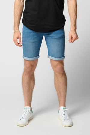Performance Denim Shorts - Paketerbjudande (2 par)