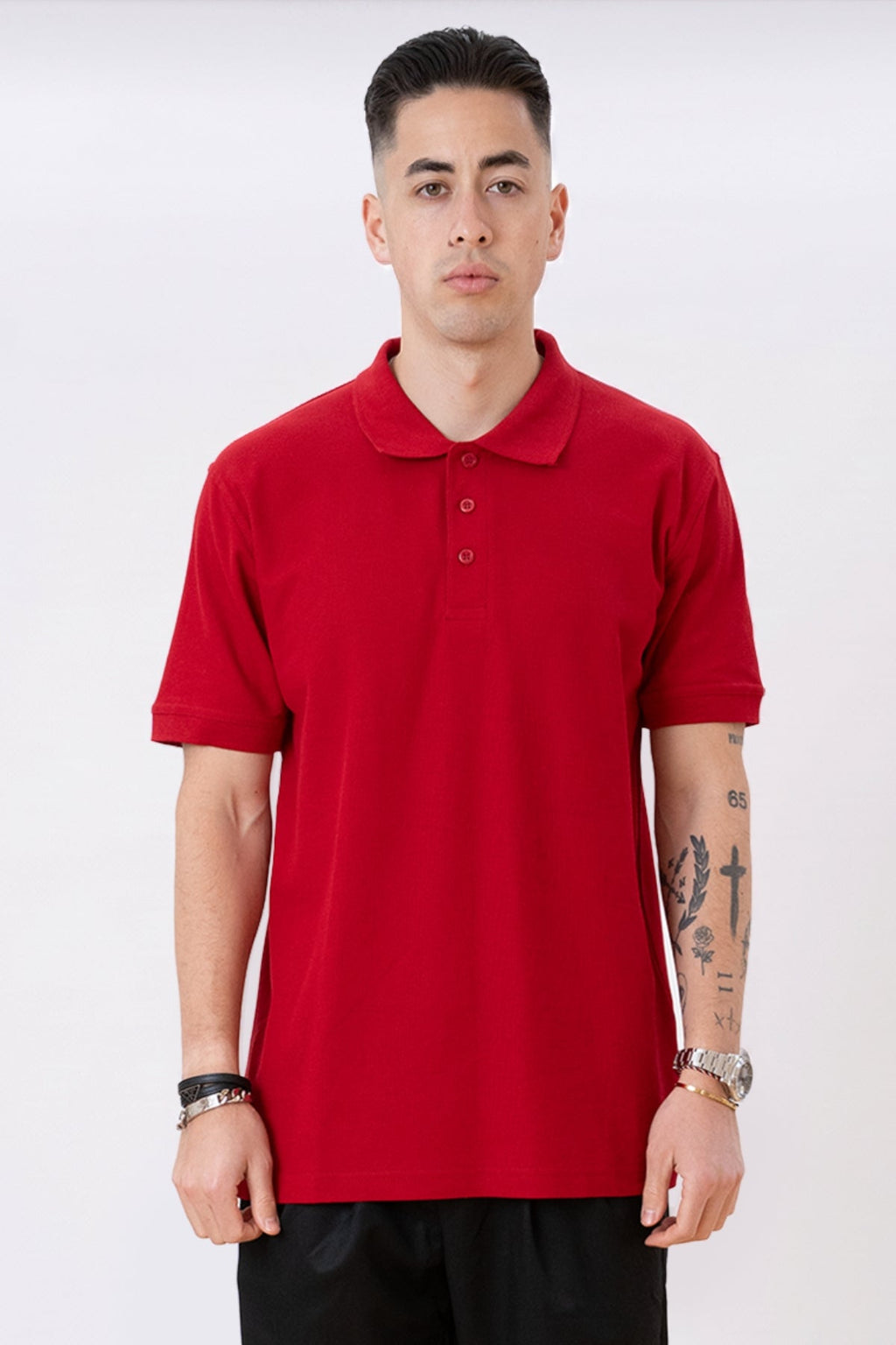 Basic Polo - Röd