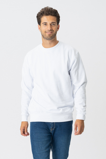 Crewneck Tröja - Vit