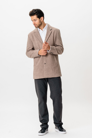 Klassisk kappa - Sand