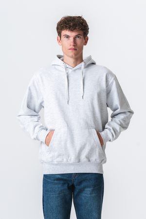Basic Hoodie - Askgrå