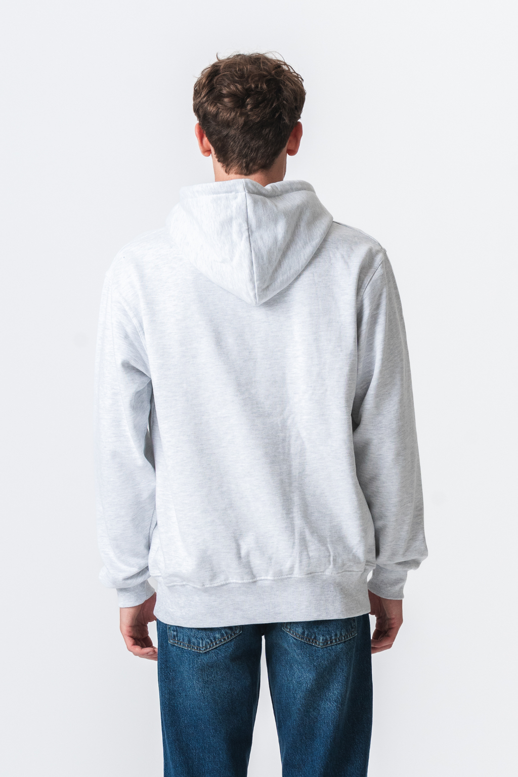 Basic Hoodie - Askgrå