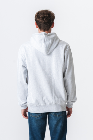 Basic Hoodie - Askgrå