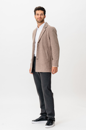 Klassisk kappa - Sand