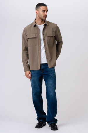 Silas Overshirt - Khaki