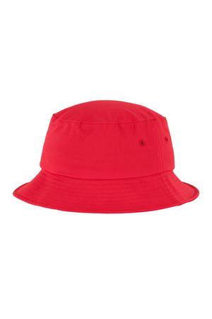 Cotton Twill Bucket Hat - Röd