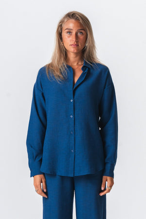 Lilly Skjorta - Navy