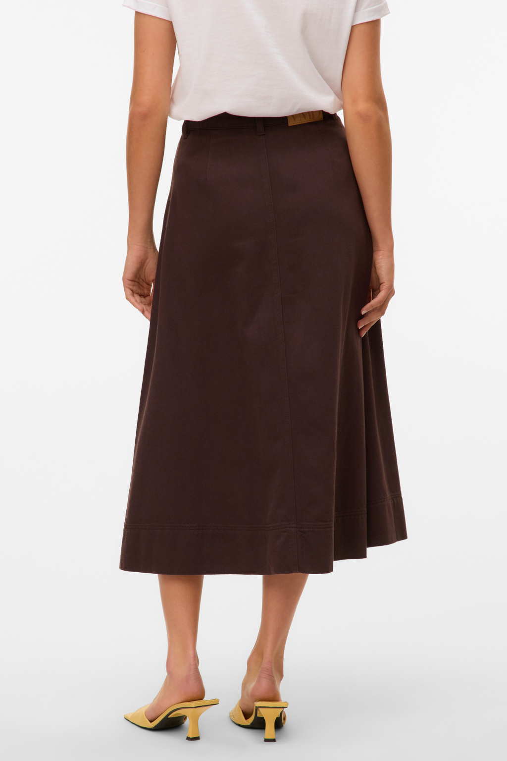 Filia Färgad Denimkjol - Chocolate Torte