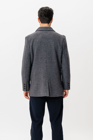 Klassisk kappa - Grå