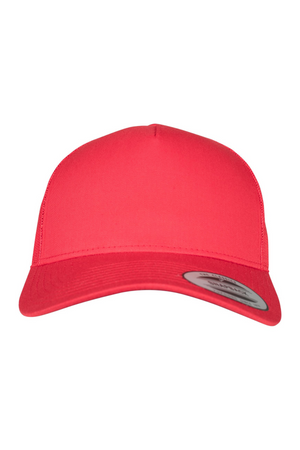 Retro Trucker Cap - Röd