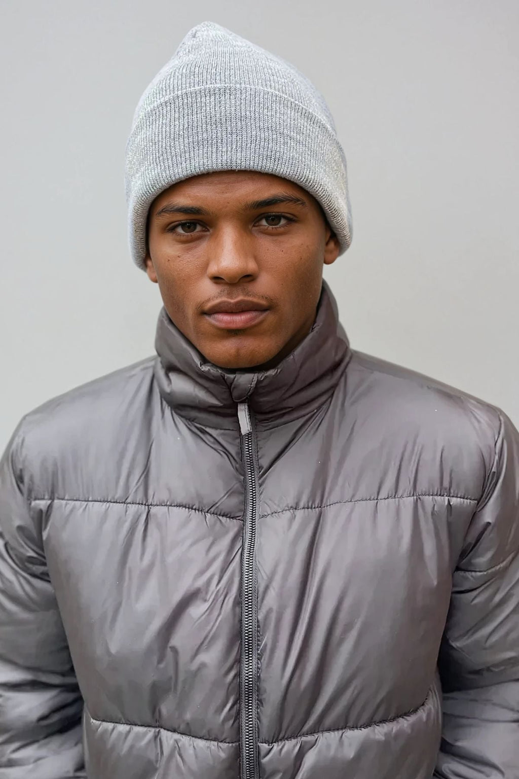 Classic beanie - Ljusgrå