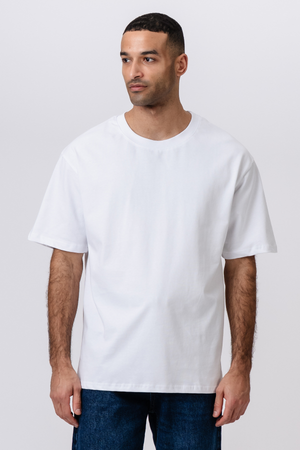 Heavy Boxfit T-shirt - Vit