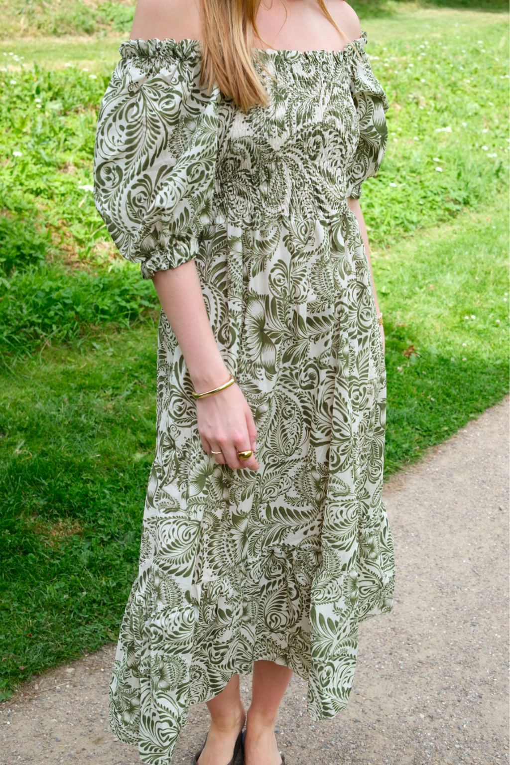 Lia Klänning - Grön