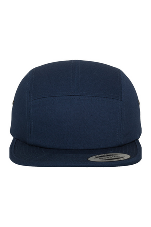 5 Panel Cap - Marinblå