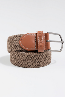 Stretch Belt - Mörk Khaki