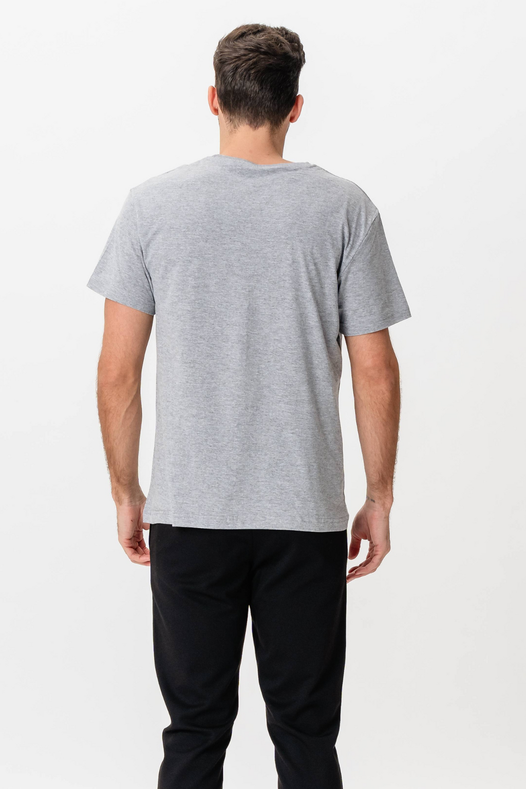 Basic Joy T-shirt - Oxfordgrå