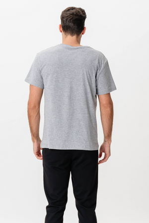 Basic Joy T-shirt - Oxfordgrå