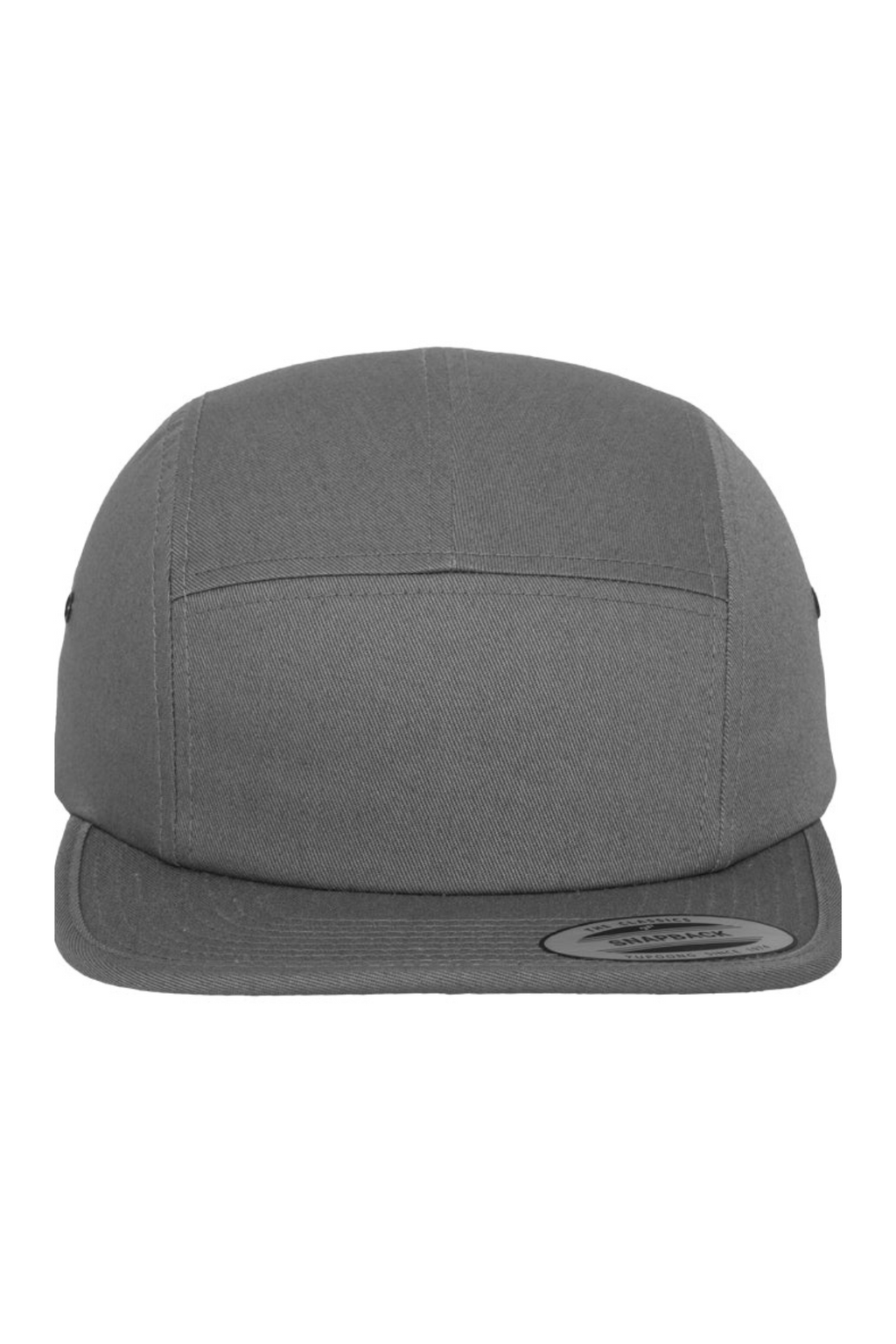 5 Panel Cap - Mörkgrå