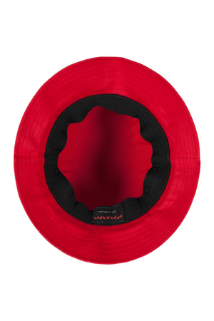 Cotton Twill Bucket Hat - Röd