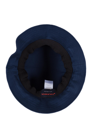 Cotton Twill Bucket Hat - Marinblå