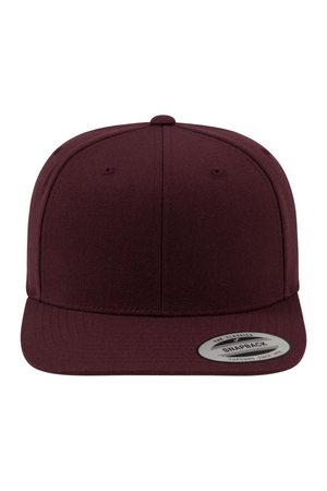 Classic Snapback - Mörkröd/Mörkröd