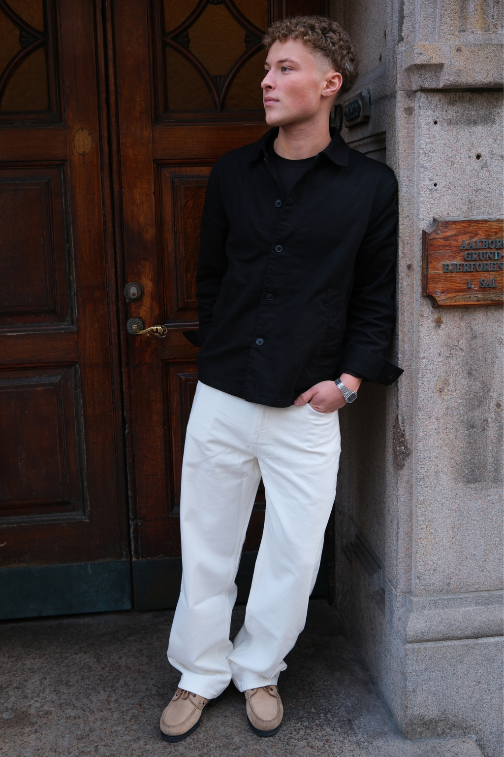 William Regular Jeans - Vit Denim