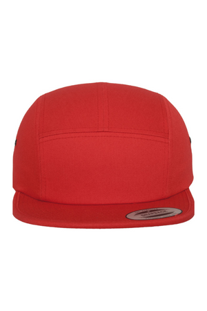 5 Panel Cap - Röd