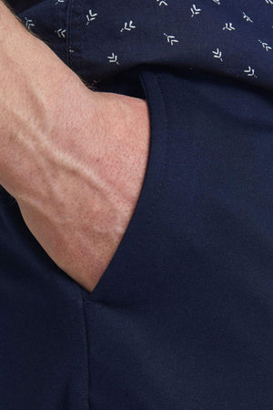 Chino Shorts - Marinblå