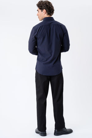 Den Originala Premium Performance Skjortan - Dark Navy