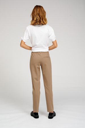 Haylie Pants - Mörk Beige