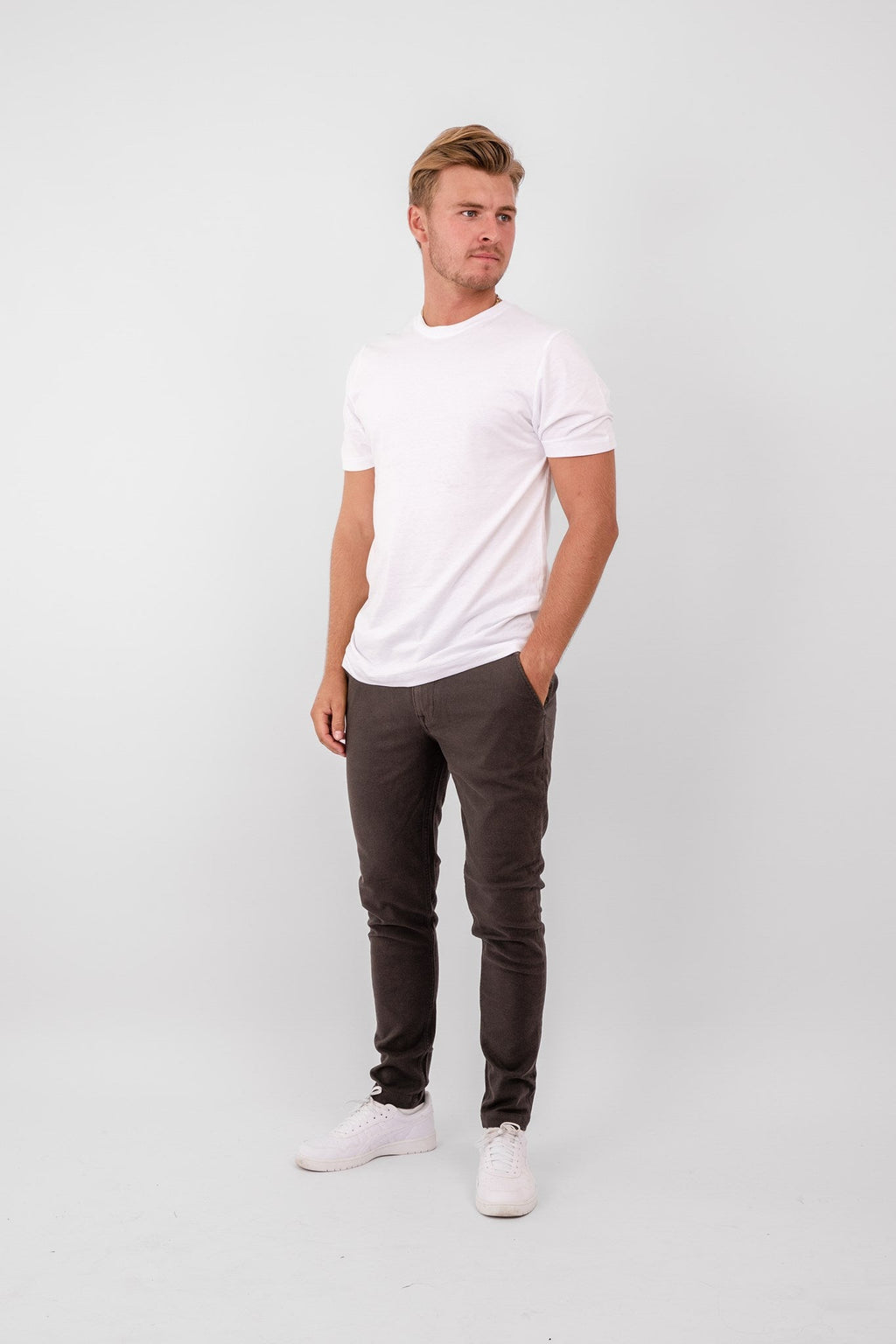 Performance Structure Pants (Regular) - Mörkbrun