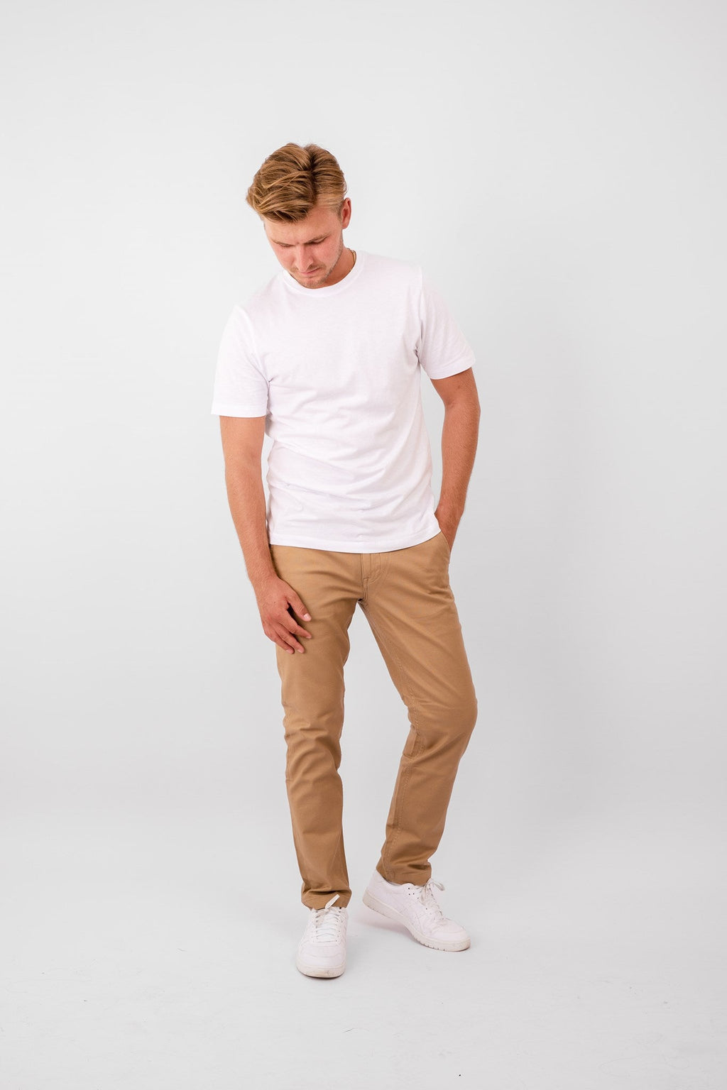 Performance Structure Pants (Regular) - Mörk Beige