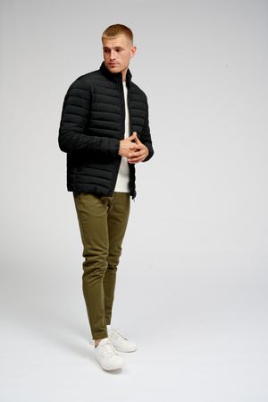 Light Puffer Jacket - Svart