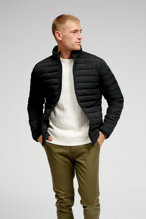 Light Puffer Jacket - Svart